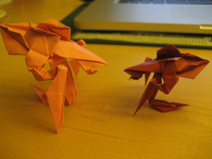 Origami Hydralisk Staredown